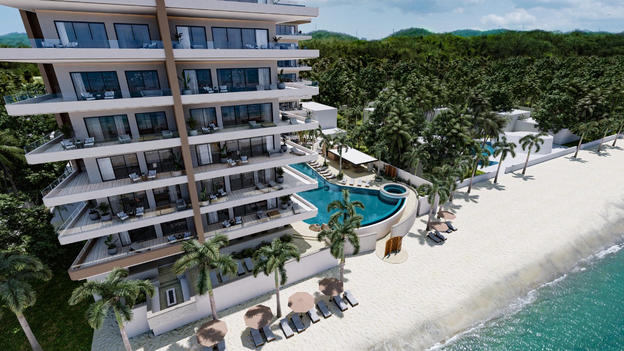 V Bucerias Oceanfront Side